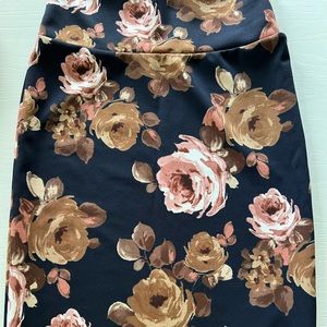 Stretchy Pencil Skirt with Yoga style foldable waist